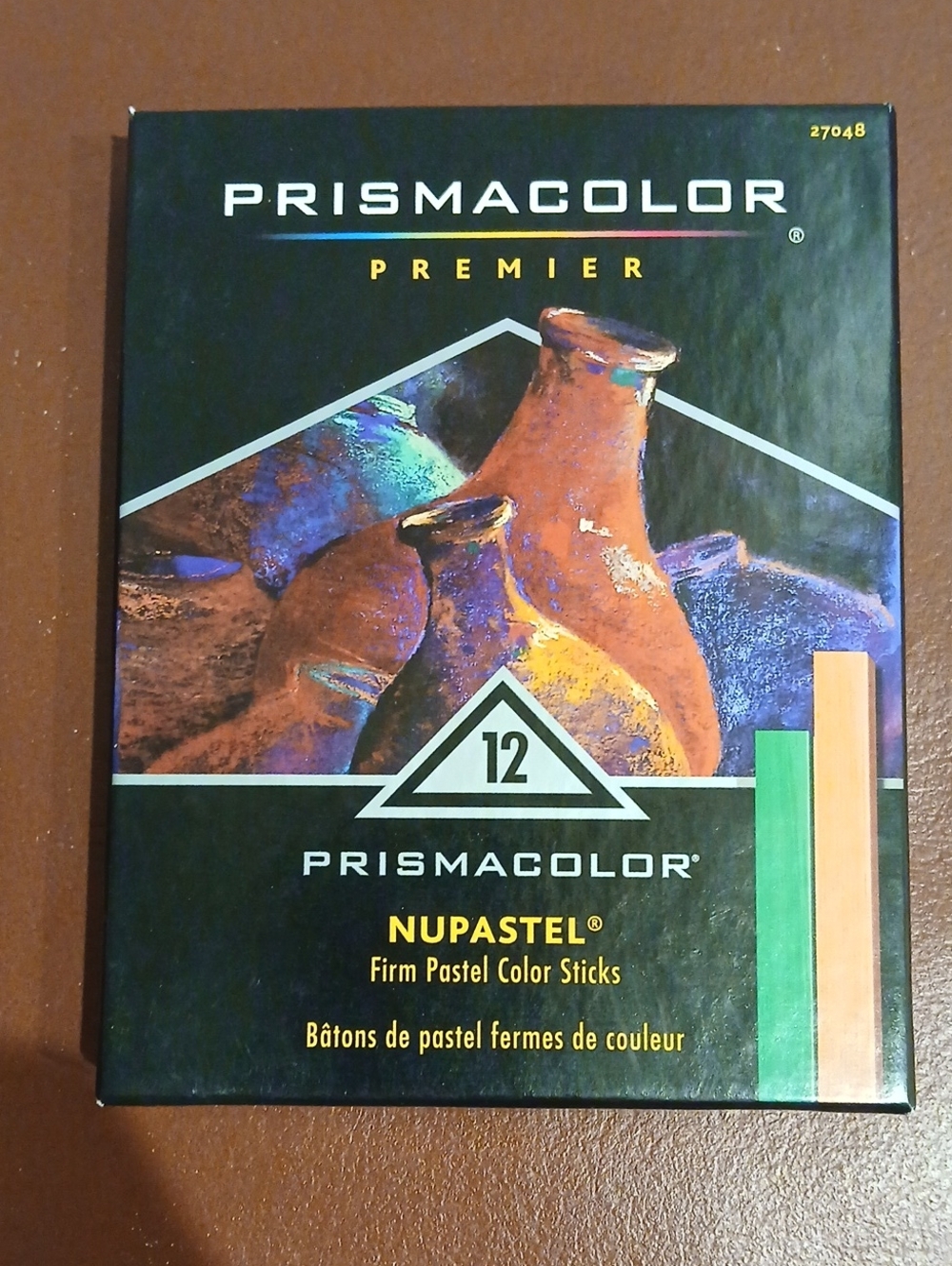 Prismacolor Premier Nupastel Firm Pastel Color Sticks Box of 12  Open box item